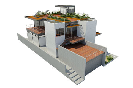 LivingHomes RK1 prefab home.