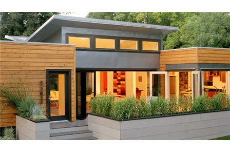 Michelle Kaufmann Designs Sunset Breezehouse prefab home.