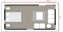 Modern Cabana UC 12 x 20 plan.
