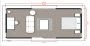 Modern Cabana UC 12 x 25 plan.