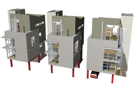 PieceHomes 3 x 4 prefab homes.