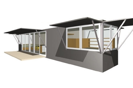 PieceHomes Container House prefab home.